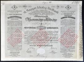 19db különféle magyar és külföldi részvény, közte Budapest 1914. A Magyar Korona Országai 6%-kal kam...