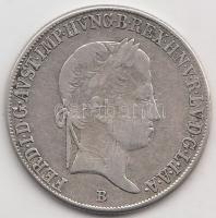 1844B 20Kr Ag "V. Ferdinánd" T:2-
