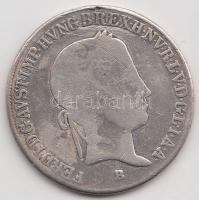 1847B 20Kr Ag "V. Ferdinánd" T:3