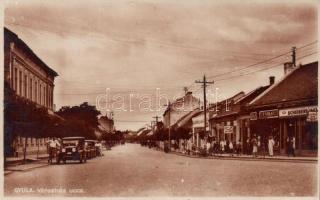 Gyula, Városház utca, Scheibert Jakab üzlete