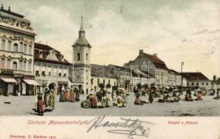 Marosvásárhely, Főtér / square, market