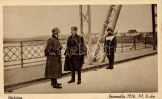 Párkány bevonulás / entry of the Hungarian troops