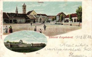 Szigetvár, Vásártér; kiadja Kozáry Ede