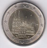 Németország 2011J 2E "Észak-Rajna–Vesztfália" T:1
Germany 2011J 2 Euro "Nor...