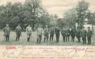 Gödöllő Ferenc József és vadásztársasága