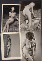 cca 1960 4 db modern erotikus fénykép 16x12 cm