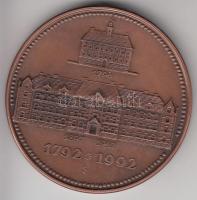 1992. 200 éves a Csurgói Gimnázium Br emlékérem (42mm) dísztokban T:1