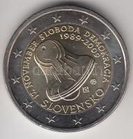 Szlovákia 2009. 2E T:1-
Slovakia 2009. 2 Euro C:AU