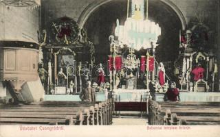 Csongrád, Belvárosi templom belső