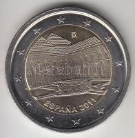 Spain 2011. 2E "Alhambra Granadában" T:1
Spanyolország 2011. 2 Euro "Alhambra in Gran...