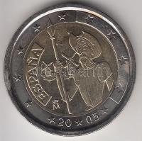 Spain 2005. 2E "Don Quijote" T:1-
Spanyolország 2005. 2 Euro "Don Quijote" C:AU