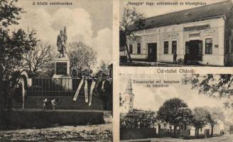 Old, Hangya, hősök szobra (b)