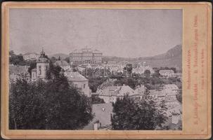 cca 1880 Selmecbánya keményhátú fotó 12x18 cm