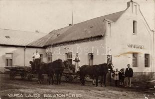 Balatonfüred, Varga Lajos szikvízgyára