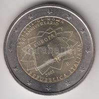 Olaszország 2007. 2E "50 éves a Római Szerződés" T:1-,2
Italy 2007. 2 Euro "50th Anni...