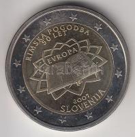Szlovénia 2007. 2E "50 éves a Római Szerződés" T:1-
Slovenia 2007. 2 Euro "50th Anniv...