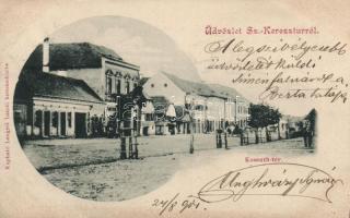 Székelykeresztúr, Kossuth tér / square (EK)