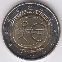 Németország 2009F 2E "Gazdasági és Monetáris Unió" T:1
Germany 2009F 2 Euro "Economic...