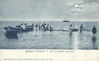 Balaton halászat V. rész; a halászat befejezése