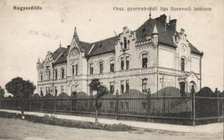 Nagyszőllős, Országos Gyermekvédő Liga fiúnevelő intézete / boarding school
