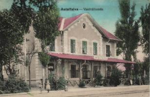 Antalfalva vasútállomás / railway station (EB)