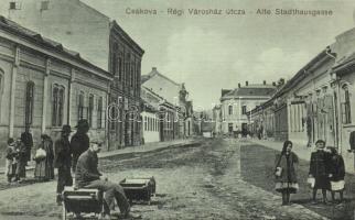 Csák, Csákova régi városház utca / old town hall street
