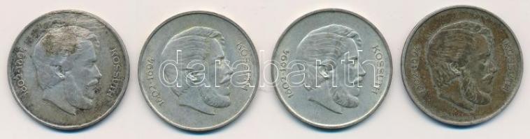 1947. 5Ft Ag "Kossuth" (4x) T:2-,3