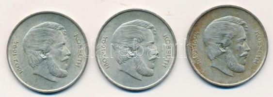 1947. 5Ft Ag "Kossuth" (3x) T:2-,3