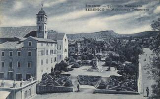 Sibenik, Sebenico; monument Tommaseo