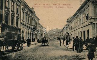 Zimony, Zemun; main street, Grand Hotel (EK)
