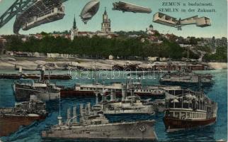 Zimony, Zemun; in the future (SS Erzsébet királyné, SS Skandia, SS Helios)