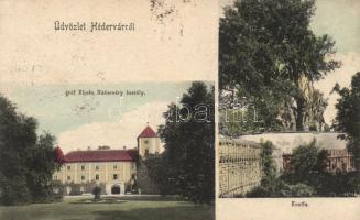 Hédervár, Khuen-Héderváry kastély, Kont fa