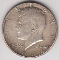 Amerikai Egyesült Államok 1964. 1/2$ Ag "Kennedy" T:2-
USA 1964. 1/2 Dollar Ag "Kenne...