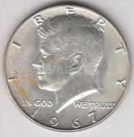 Amerikai Egyesült Államok 1967. 1/2$ Ag "Kennedy" T:2-
USA 1967. 1/2 Dollar Ag "Kenne...