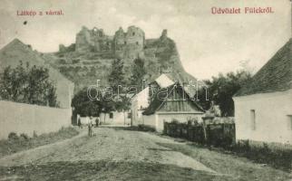 Fülek with castle