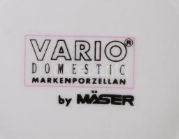 Master Vario matricás tányérok, hibátlanok, jelzettek, d:15 és d:19 cm
