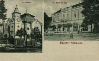 Marcali zsinagóga, Dr. Mayer ház (kis szakadás / small tear)