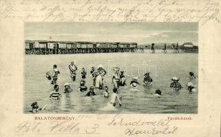 Balatonberény, fürdőházak