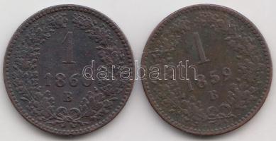1859B 1Kr + 1860B 1Kr T:2