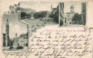 Sopron zsinagóga, floral