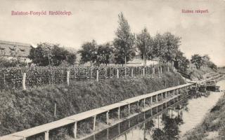 Fonyód-fürdőtelep, Halász rakpart, Divald