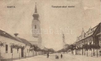 Harta Templom utca (ázott / wet damage)