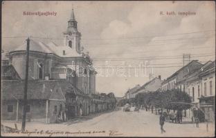 Sátoraljaújhely, Római katolikus templom, üzletek