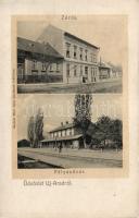 Újarad, zárda, vasútállomás / monastery, railway station