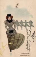1899 Jégvirágok, Eisblumen I. litho, Kunstanstalt 'Kosmos', Raphael Kirchner (EK)