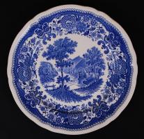 Villeroy & Boch modern tányér és antik kiöntő, jelzett, kiöntő peremén sérült, d:19 cm, m:10 cm