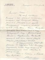 Ember Nándor zongoraművész levele József főherceghez