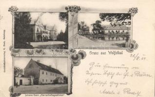 Wolfsthal, Johann Dorn's inn, floral (EK)
