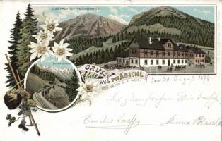 1898 Präbichl litho (small tear)