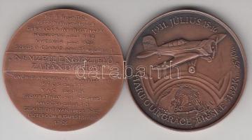 Bozó Gyula (1913-2004) 1991. "60 éves a Magyar Óceánrepülés" + 1994. "Nemzeti Engeszt...